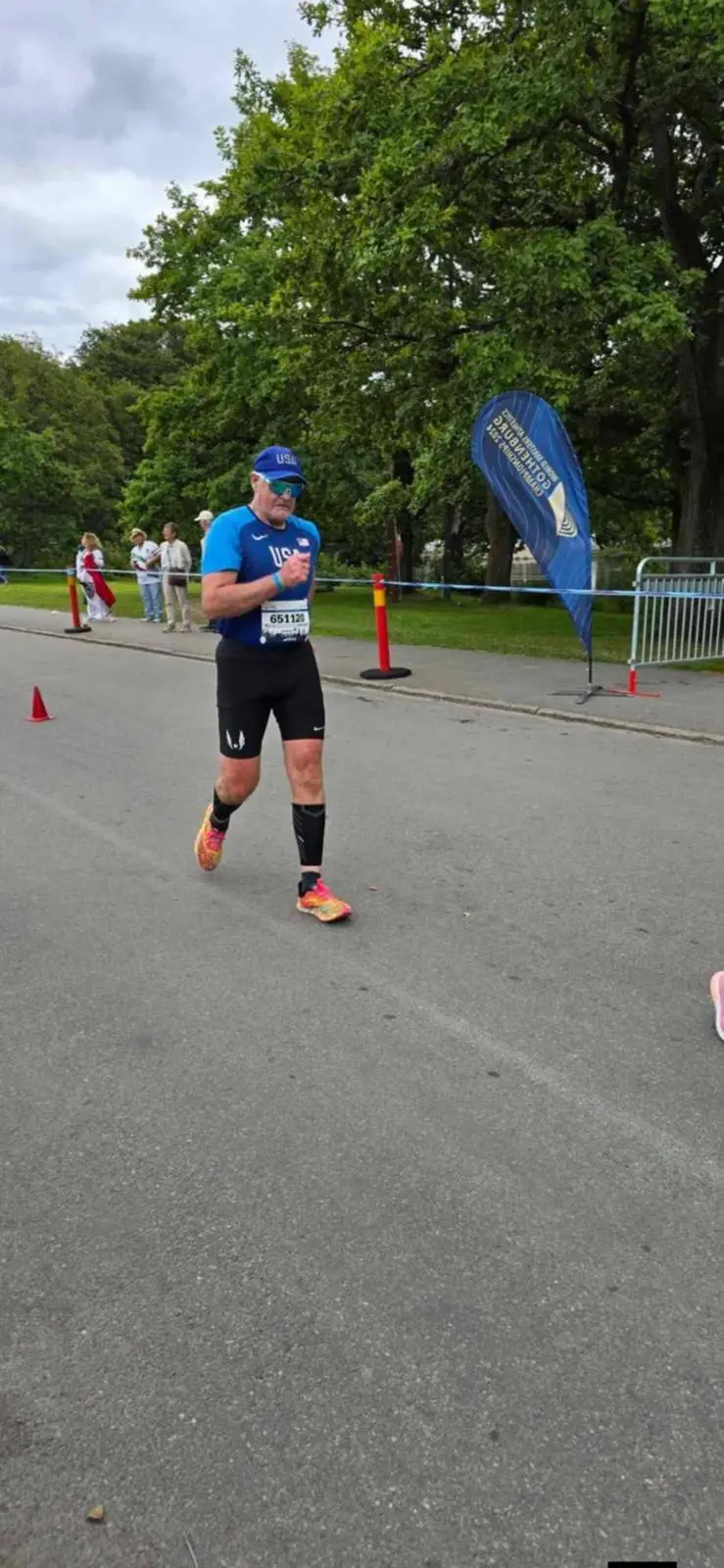 Tommy Aunan - World Masters Athletics Championships, Gothenburg 2024, 10km Racewalk