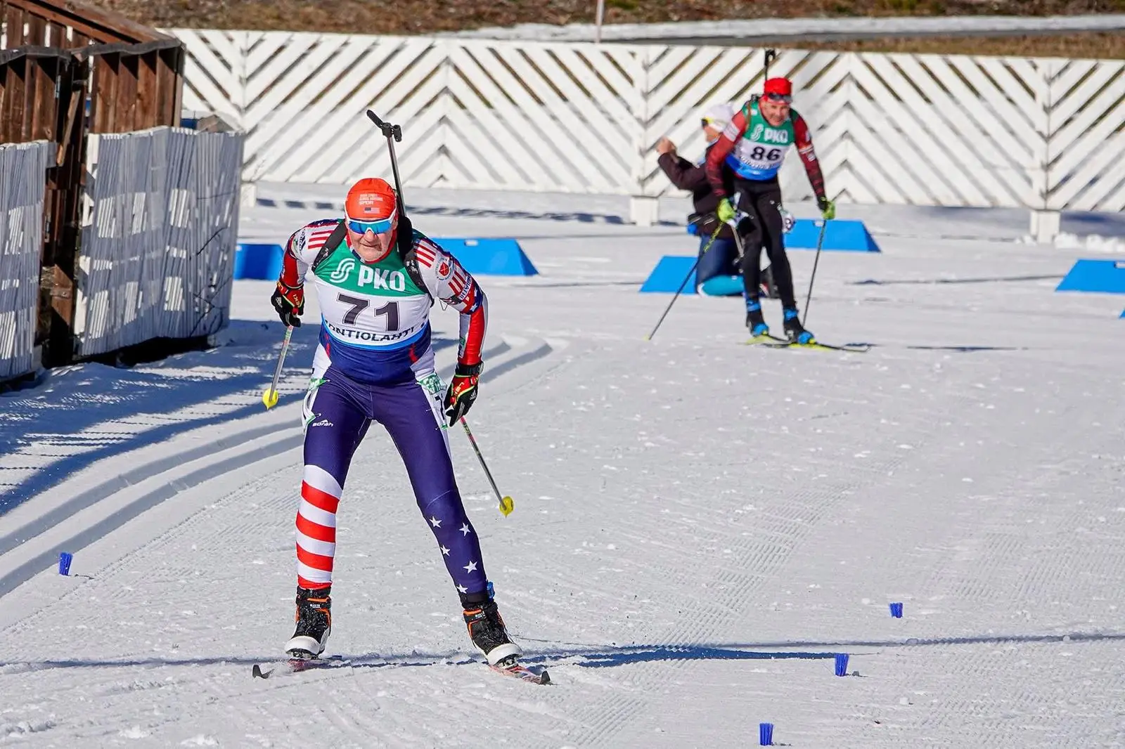 Tommy Aunan - Sprint Race, World Masters Biathlon Championships, Kontiolahti Finland March 2026